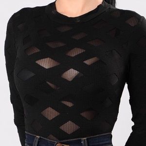 Mesh bodysuit